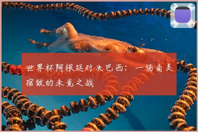 世界杯阿根廷对决巴西:一场南美宿敌的未竟之战